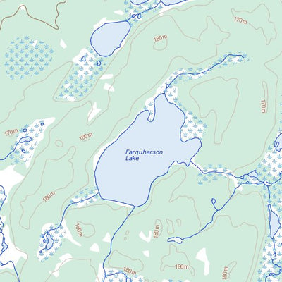 Natural Resources Canada Meades Lake (064I16 Toporama) digital map