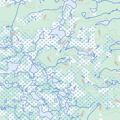 Natural Resources Canada Meades Lake (064I16 Toporama) digital map