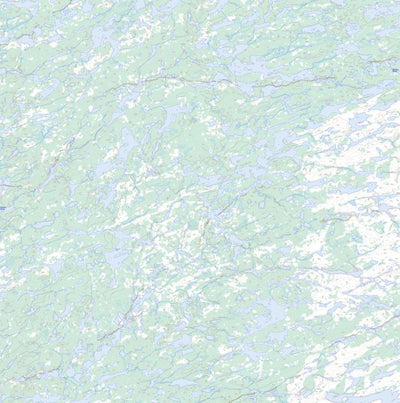 Natural Resources Canada Meadows Lake, NT (075B05 Toporama) digital map