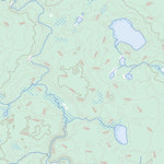 Natural Resources Canada Medley River, AB (073L16 Toporama) digital map