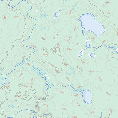 Natural Resources Canada Medley River, AB (073L16 Toporama) digital map