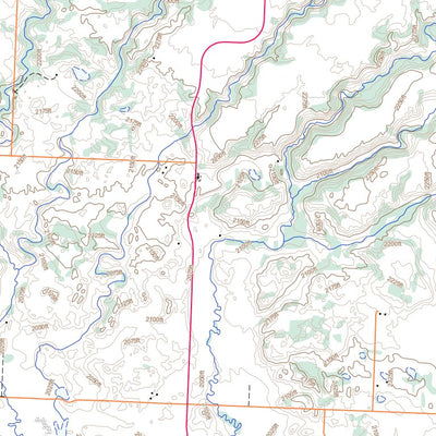 Natural Resources Canada Meeting Lake, SK (073G04 Toporama) digital map