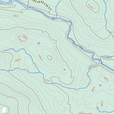 Natural Resources Canada Meister Lake, YT (105B08 Toporama) digital map