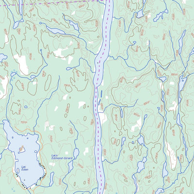 Natural Resources Canada Melançon (032H01 Toporama) digital map