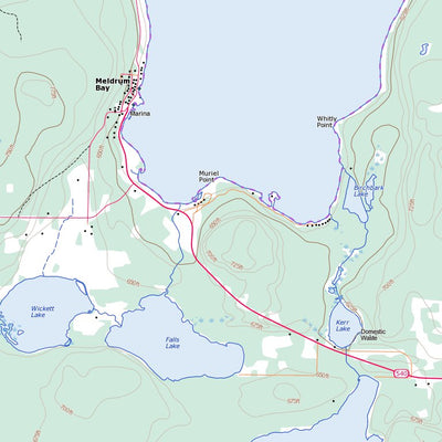 Natural Resources Canada Meldrum Bay (041G14 Toporama) digital map