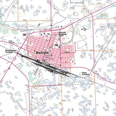 Natural Resources Canada Melville (062L15 Toporama) digital map