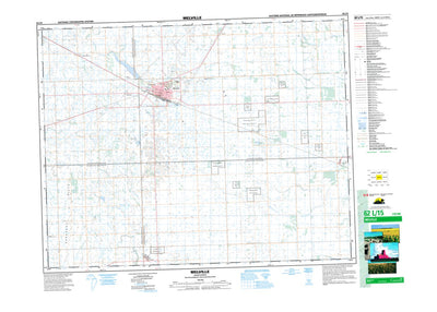 Natural Resources Canada Melville, SK (062L15 CanMatrix) digital map