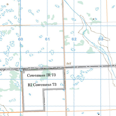 Natural Resources Canada Melville, SK (062L15 CanMatrix) digital map