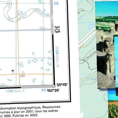 Natural Resources Canada Melville, SK (062L15 CanMatrix) digital map