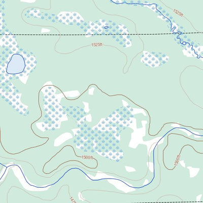 Natural Resources Canada Melvin River, AB (084K15 Toporama) digital map