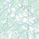 Natural Resources Canada Mendo Lake, NT (096F14 Toporama) digital map