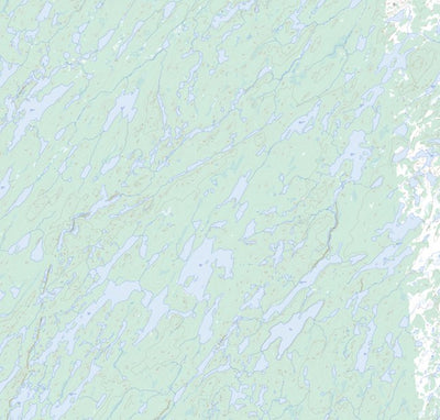 Natural Resources Canada Metka Lake, MB (064L08 Toporama) digital map