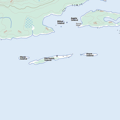 Natural Resources Canada Michipicoten Island, ON (041N12 Toporama) digital map