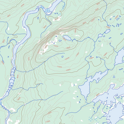Natural Resources Canada Micmac River, NL (013J11 Toporama) digital map