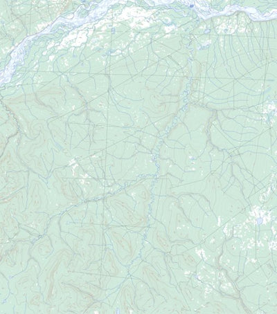 Natural Resources Canada Middle Creek, NT (096C03 Toporama) digital map