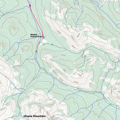 Natural Resources Canada Miette (083F04 Toporama) digital map