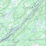 Natural Resources Canada Miguels Lake, NL (002D12 CanMatrix) digital map