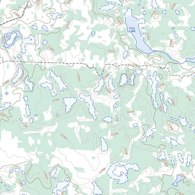 Natural Resources Canada Mildred, SK (073G06 Toporama) digital map