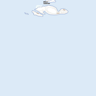 Natural Resources Canada Miles Islands, NU (087A08 Toporama) digital map