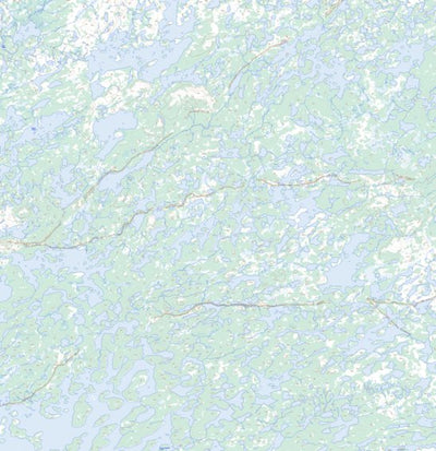 Natural Resources Canada Millar Lake, NT (075H01 Toporama) digital map