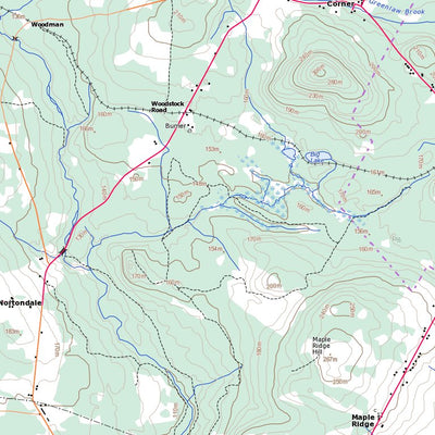 Natural Resources Canada Millville, NB (021J03 Toporama) digital map