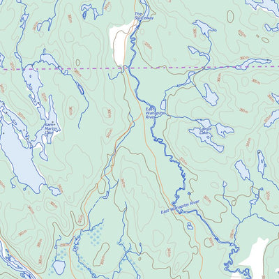 Natural Resources Canada Milnet, ON (041I15 Toporama) digital map