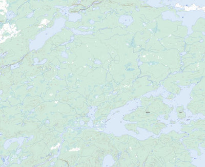Natural Resources Canada Miminiska Peninsula (052P10 Toporama) digital map