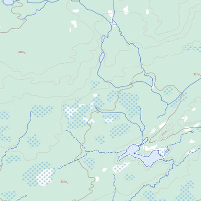 Natural Resources Canada Miminiska Peninsula (052P10 Toporama) digital map