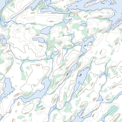 Natural Resources Canada Miniss Lake, ON (052J15 Toporama) digital map
