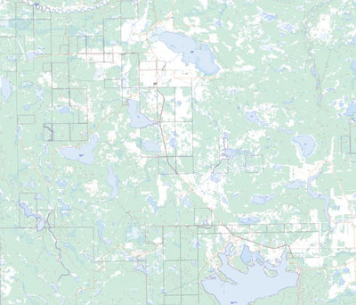 Natural Resources Canada Ministikwan Lake, SK (073K04 Toporama) digital map