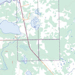 Natural Resources Canada Ministikwan Lake, SK (073K04 Toporama) digital map