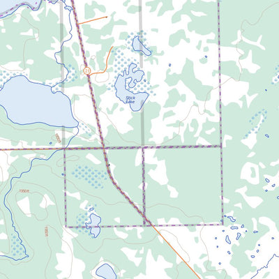 Natural Resources Canada Ministikwan Lake, SK (073K04 Toporama) digital map
