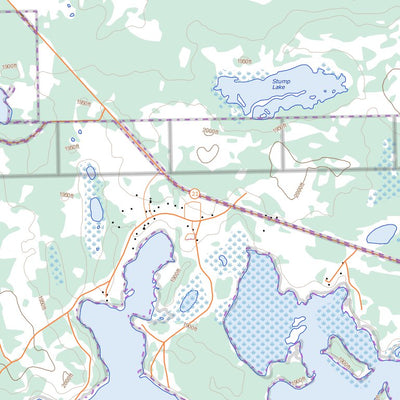 Natural Resources Canada Ministikwan Lake, SK (073K04 Toporama) digital map