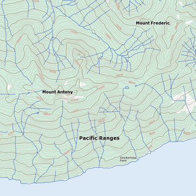 Natural Resources Canada Minstrel Island (092L09 Toporama) digital map