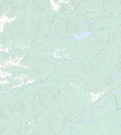 Natural Resources Canada Minto Lake (115P09 Toporama) digital map