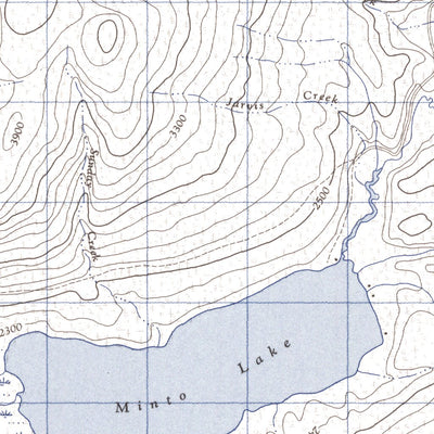 Natural Resources Canada Minto Lake, YT (115P09 CanMatrix) digital map