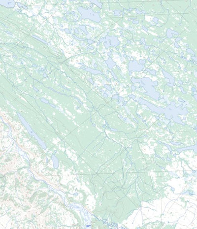 Natural Resources Canada Mirror Lake, NT (096D15 Toporama) digital map
