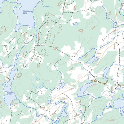 Natural Resources Canada Missonga, ON (042B07 Toporama) digital map