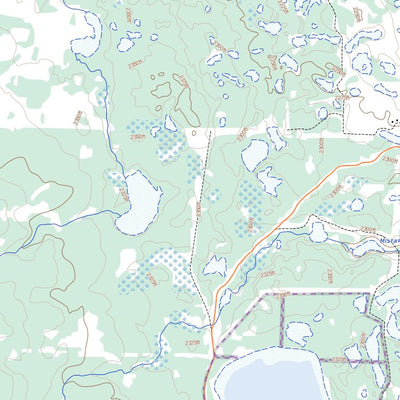 Natural Resources Canada Mistawasis Lake, SK (073G03 Toporama) digital map