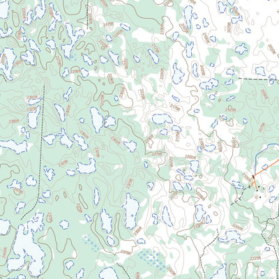 Natural Resources Canada Mistawasis Lake, SK (073G03 Toporama) digital map