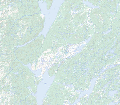 Natural Resources Canada Mistinippi Lake, NL (013K14 Toporama) digital map