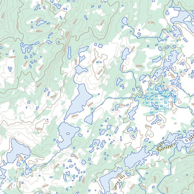 Natural Resources Canada Mistinippi Lake, NL (013K14 Toporama) digital map
