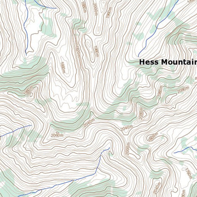 Natural Resources Canada Misty Creek, YT (106B03 Toporama) digital map