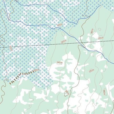 Natural Resources Canada Modeste Creek, NT (096B02 Toporama) digital map