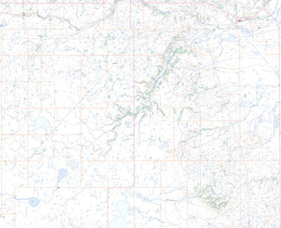 Natural Resources Canada Monitor, AB (072M15 Toporama) digital map