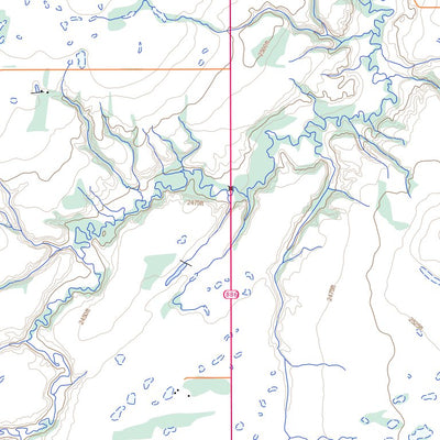 Natural Resources Canada Monitor, AB (072M15 Toporama) digital map