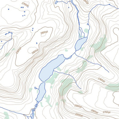 Natural Resources Canada Mont Jacques-Rousseau, NL (024P07 Toporama) digital map