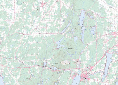 Natural Resources Canada Mont Orford, QC (031H08 Toporama) digital map