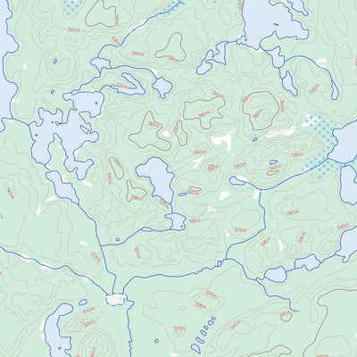 Natural Resources Canada Montgrand Lake, SK (074F08 Toporama) digital map