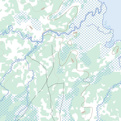 Natural Resources Canada Montreal Lake, SK (073I04 Toporama) digital map